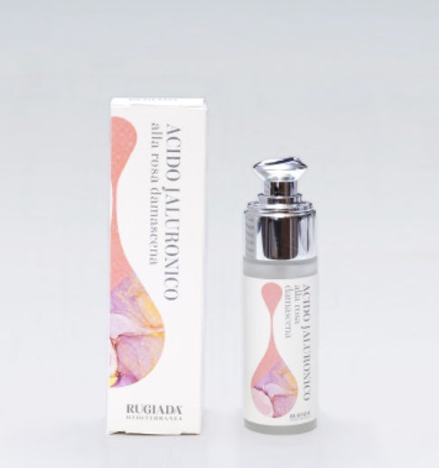 Acido Jaluronico alla Rosa Damascena, puro gel