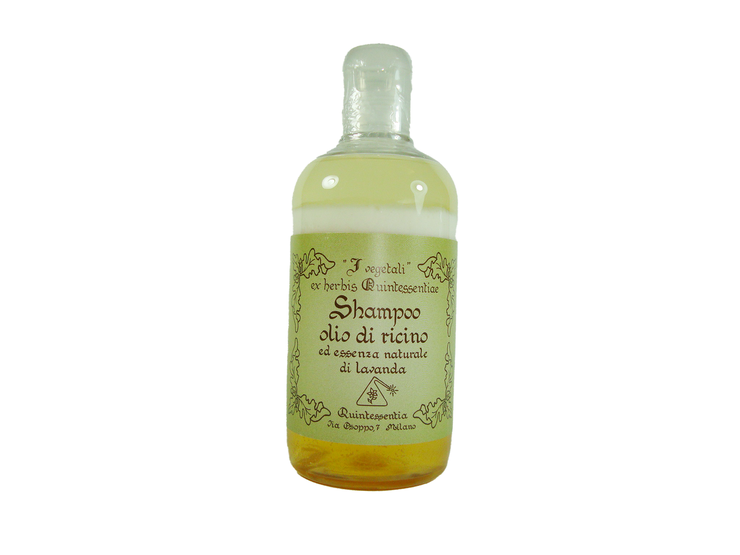 SHAMPOO OLIO DI RICINO ED ESSENZA NATURALE DI LAVANDA